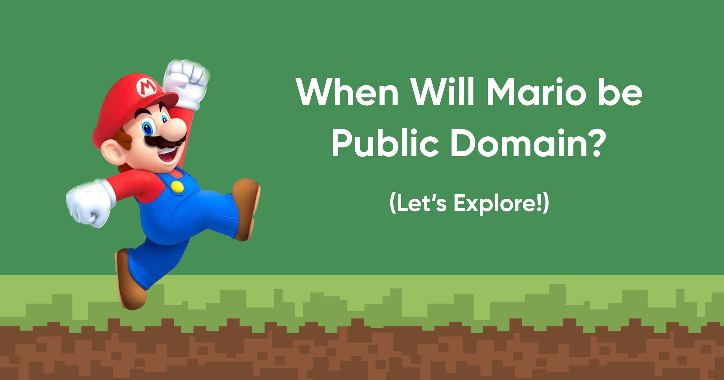 When Will Mario be Public Domain? (Let’s Explore!)