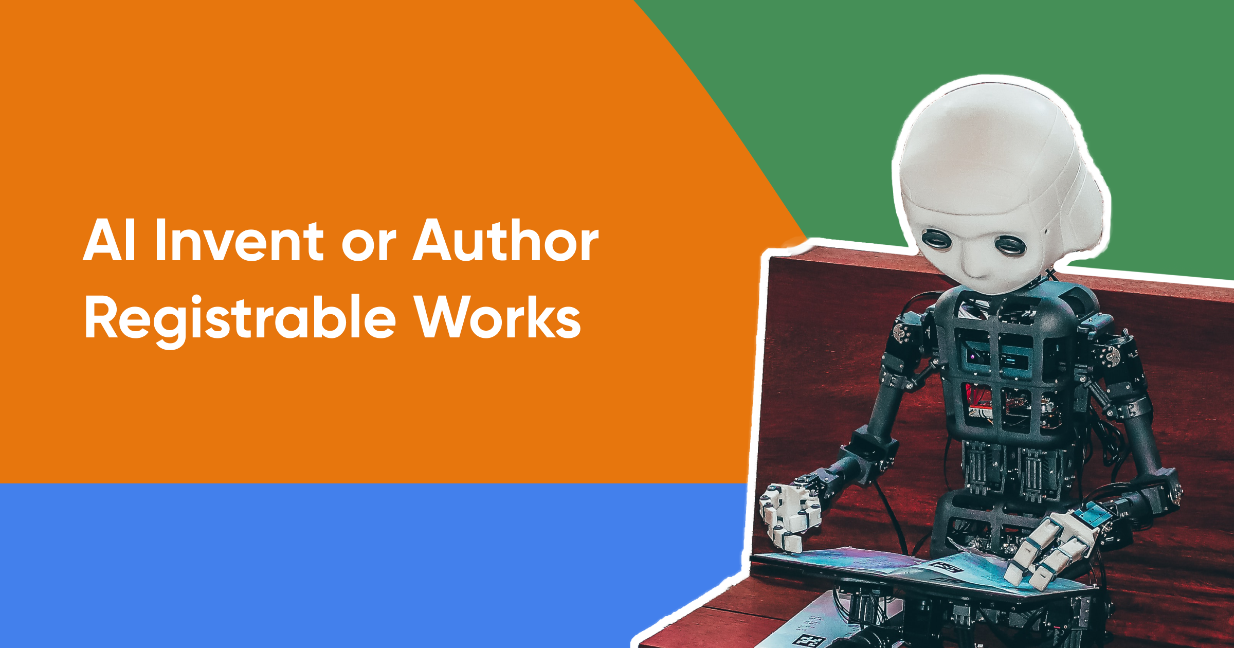 AI Invent or Author Registrable Works
