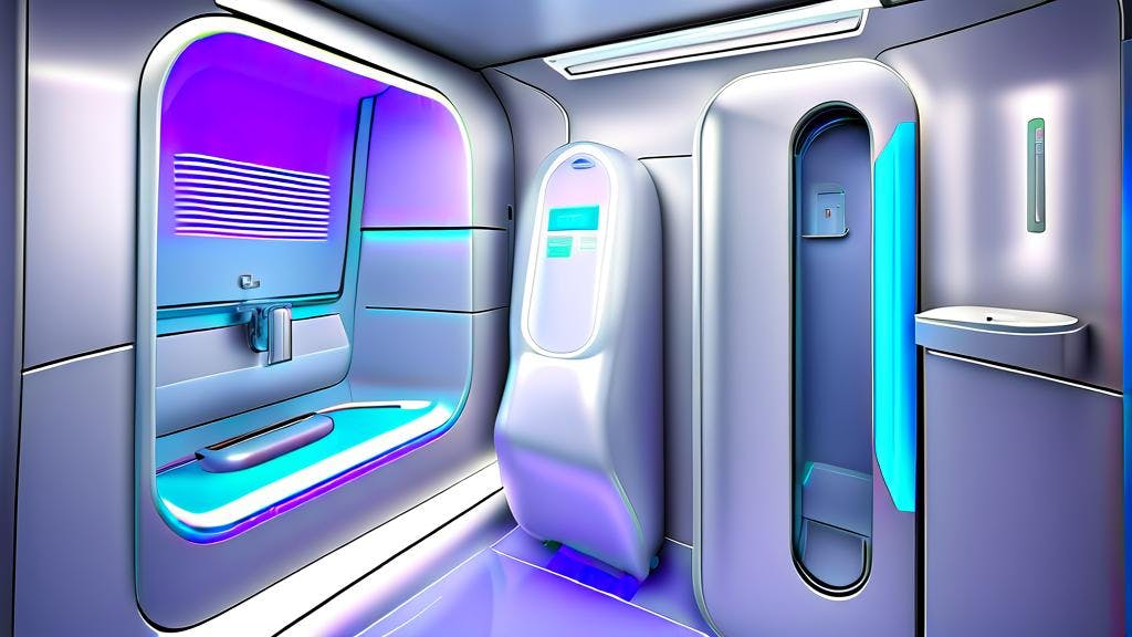 Boeing Seeks Patent for UV, Germ-Zapping Lavatory