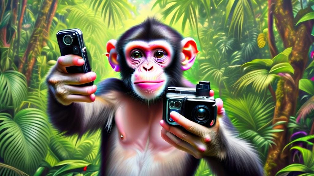 PETA Claims That A Monkey Owns The Copyright For This Selfie